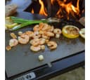 Feuercampus Plancha MEROE Grillplatte Feuerstelle Stahl Schwarz Bild 3