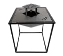 Feuercampus Plancha MEROE Grillplatte Feuerstelle Stahl Schwarz Bild 4
