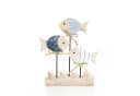 Logbuch-Verlag Dekofigur Maritime Dekoration Fische Figur aus Holz Bild 2