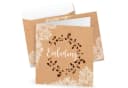 Logbuch-Verlag Einladungskarten Boho Hochzeitseinladung quadratisch Bild 2