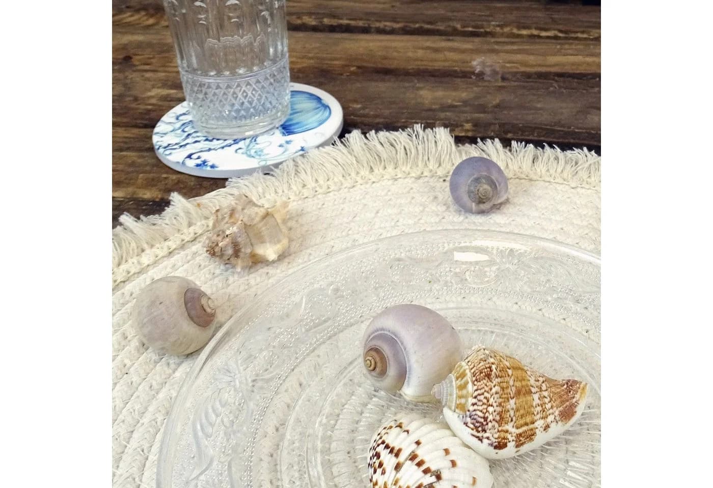 Logbuch-Verlag Dekofigur Muscheln in runder Schale – Naturdeko - Bild 3