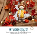 Logbuch-Verlag Dekofigur Maiskind mit Kürbis Herbstdeko Keramik Bild 5