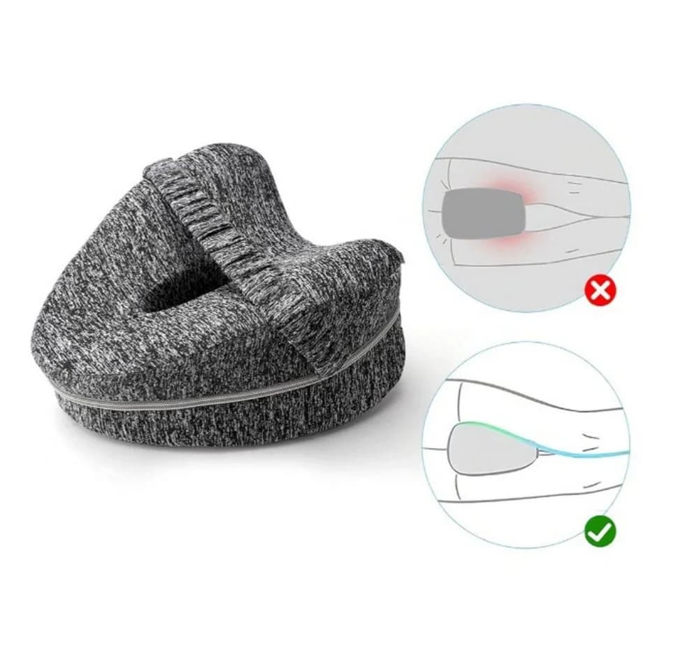 Da Meso Orthopädisches Kniekissen Memory Foam Grau - Bild 5