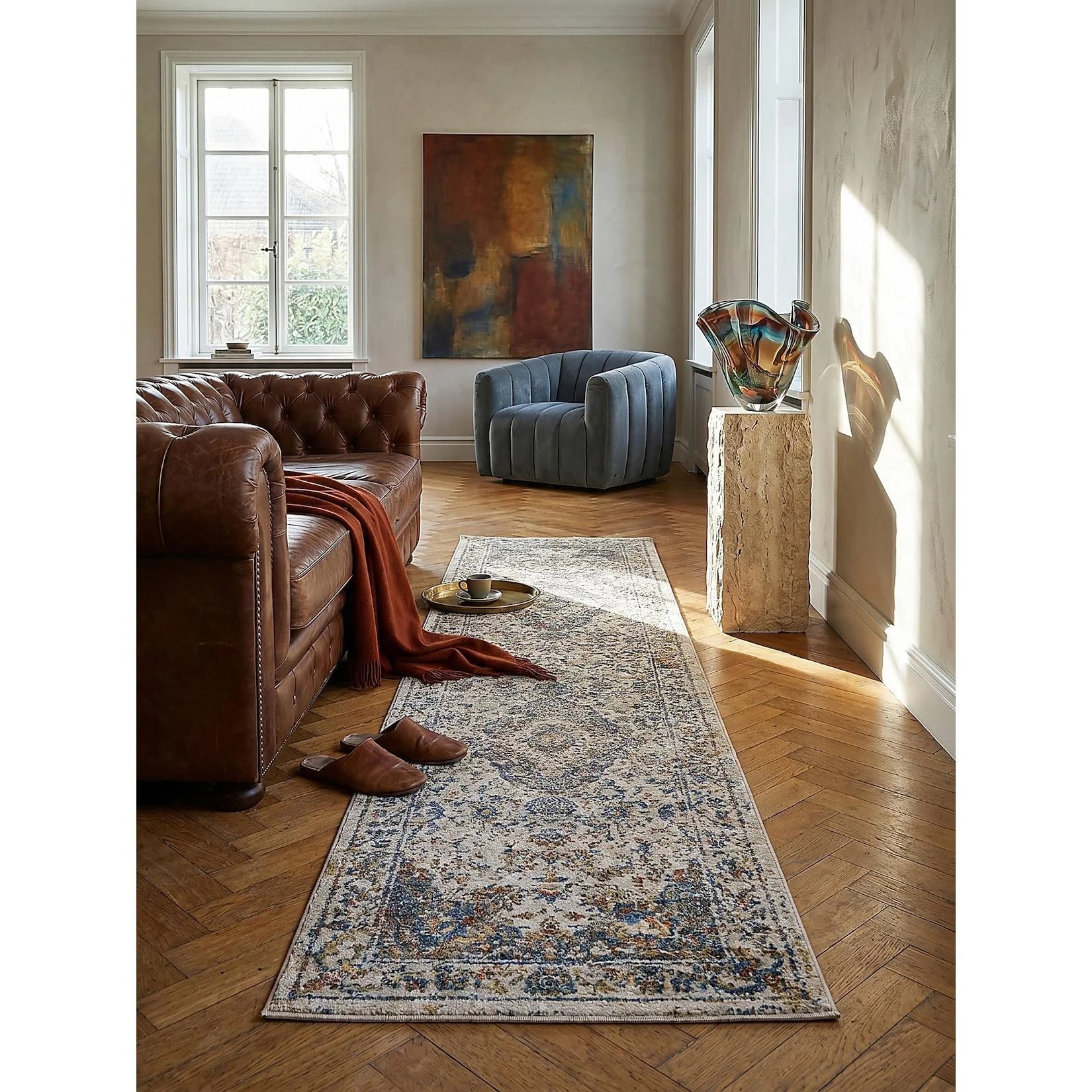 Kadima Design Teppich-Läufer ADUR Orientalisch Vintage Multicolor