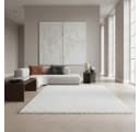 KADIMA DESIGN Shaggy Teppich Weiß 60x110 cm Polypropylen Bild 2