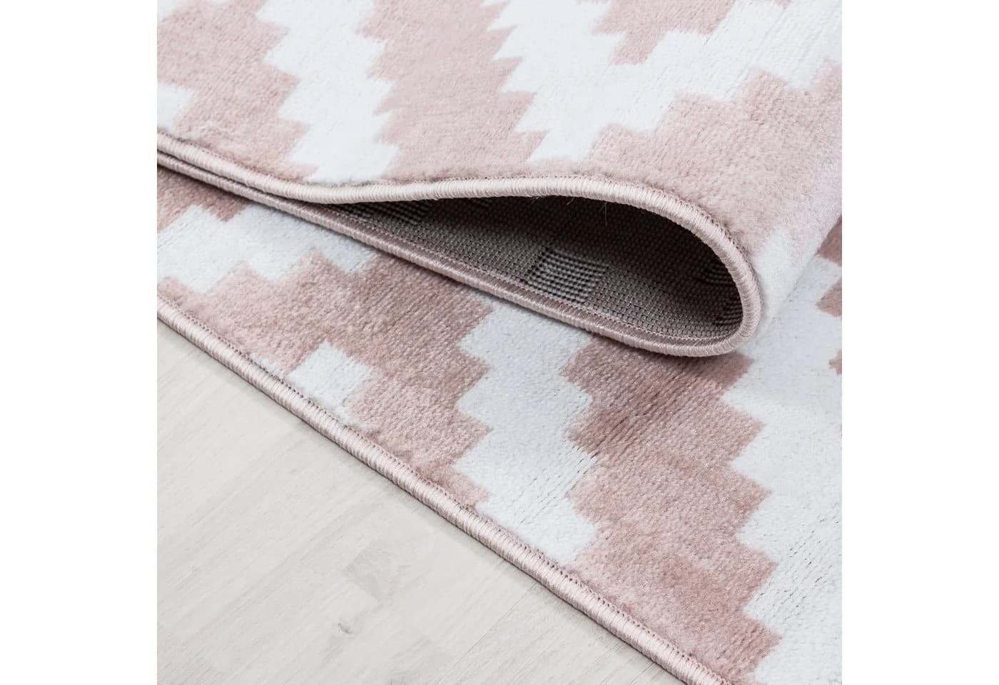 KADIMA DESIGN Teppich INN Pink Geometrisch Kurzflor - Bild 5