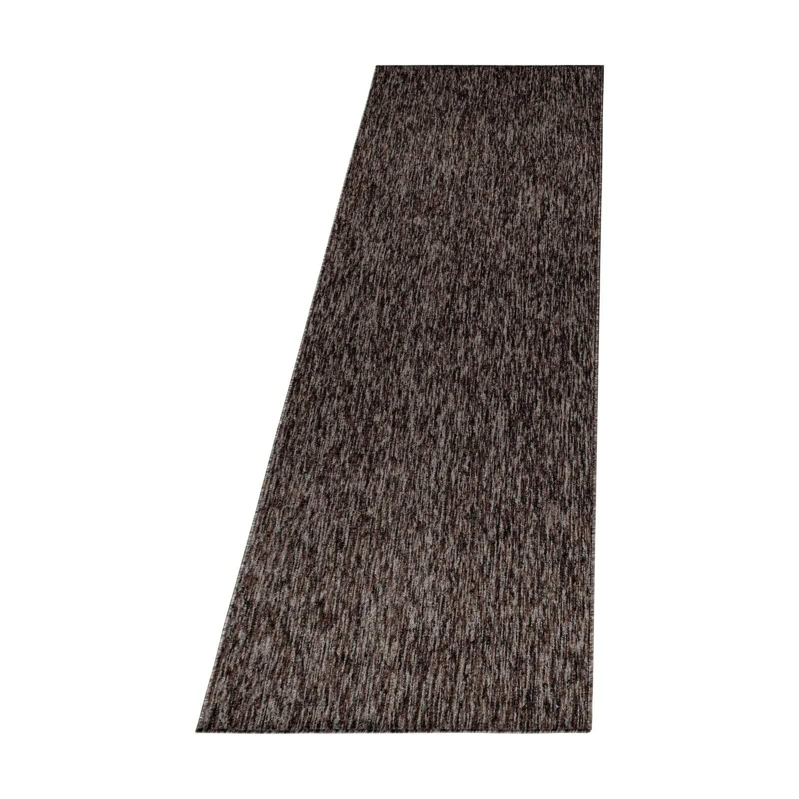 KADIMA DESIGN Kurzflorteppich AMMER Braun 80 x 250 cm
