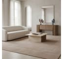 KADIMA DESIGN Teppich LECH Beige Kurzflor Waschbar Bild 4