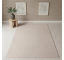KADIMA DESIGN Teppich ILLER Beige 3D Design Kurzflor Bild 3