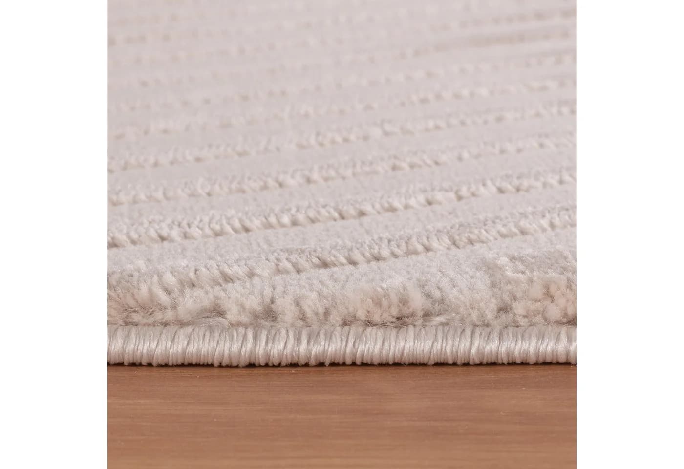 KADIMA DESIGN Teppich ILLER Beige 3D Design Kurzflor - Bild 4