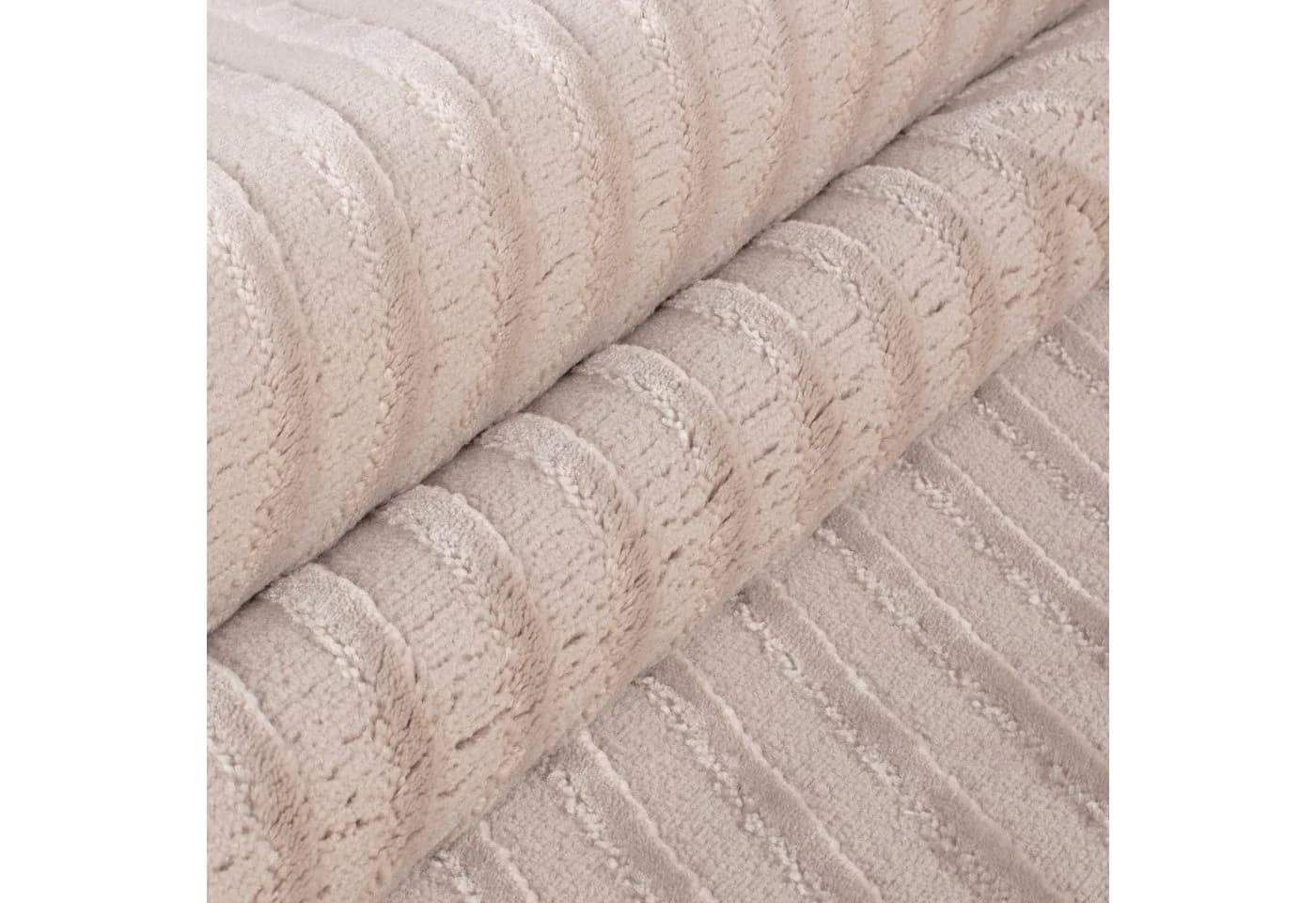 KADIMA DESIGN Teppich ILLER Beige 3D Design Kurzflor - Bild 5