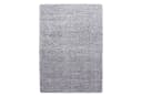 KADIMA DESIGN Teppich RHEIN Shaggy Hellgrau 60x110 cm Bild 1