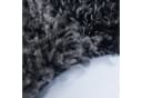 KADIMA DESIGN Teppich RHEIN Shaggy Schwarz 60x110 cm Bild 3