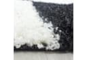 KADIMA DESIGN Teppich RHEIN Shaggy Schwarz 60x110 cm Bild 4
