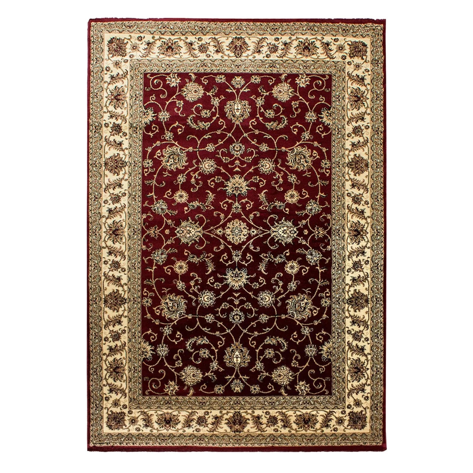 KADIMA DESIGN KURZFLORTEPPICH TANNHEIM Orientalisch Rot