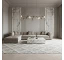 KADIMA DESIGN Teppich EISACK 3D-Effekt Grau Boho Bild 2