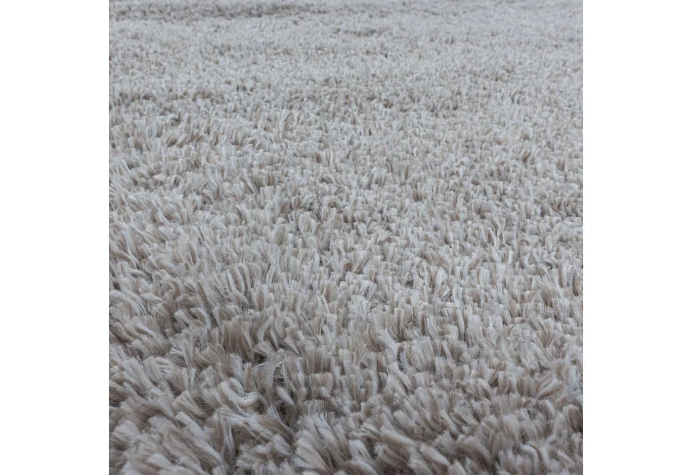 KADIMA DESIGN SALZACH Shaggy Teppich Beige 60x110 cm - Bild 4