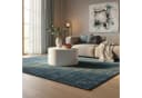 KADIMA DESIGN KOFEL Teppich Blau Kurzflor Maschinenwaschbar Bild 4