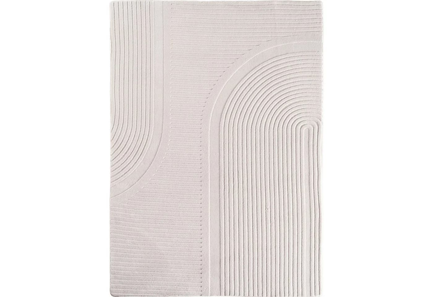 KADIMA DESIGN Teppich LAVAREDO Creme Kurzflor