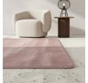KADIMA DESIGN Teppich ISAR Rosa Kurzflor Maschinenwaschbar Bild 2