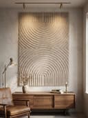 KADIMA DESIGN Teppich RIGI Beige 3D-Effekt Hoch-Tief Bild 5