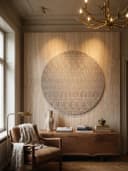 KADIMA DESIGN Teppich LANGAU Beige Ethno Streifen Flachgewebe Bild 3