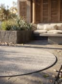 KADIMA DESIGN VENTOUX Outdoor-Teppich Grau Ethno-Muster Bild 4