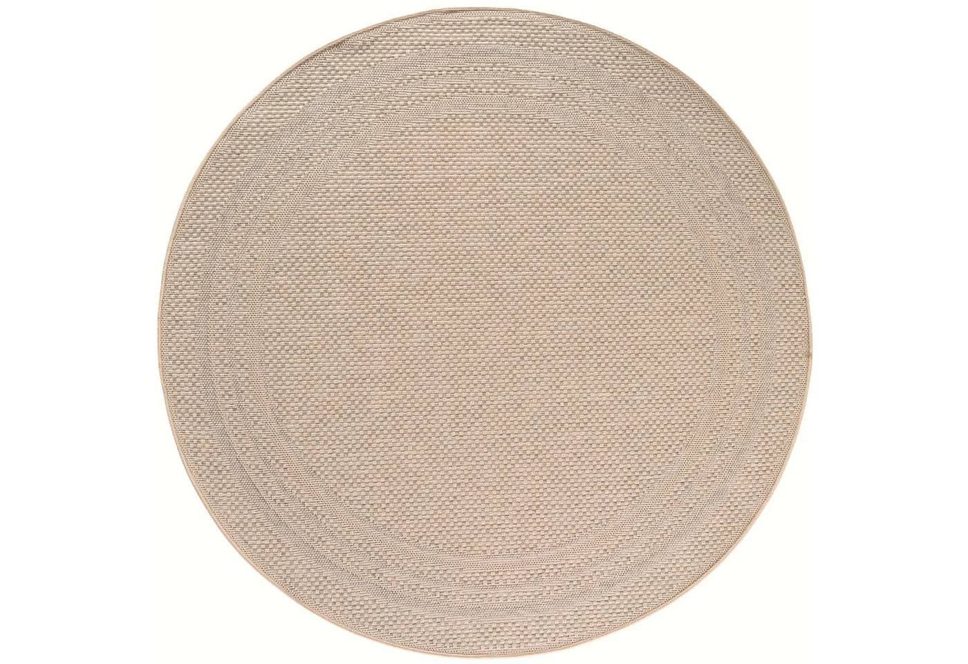 KADIMA DESIGN Teppich VENTOUX Beige UV-beständig Outdoor Balkonteppich - Bild 2