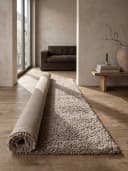 KADIMA DESIGN Teppich RHEIN Shaggy Beige 60x110 cm Bild 4
