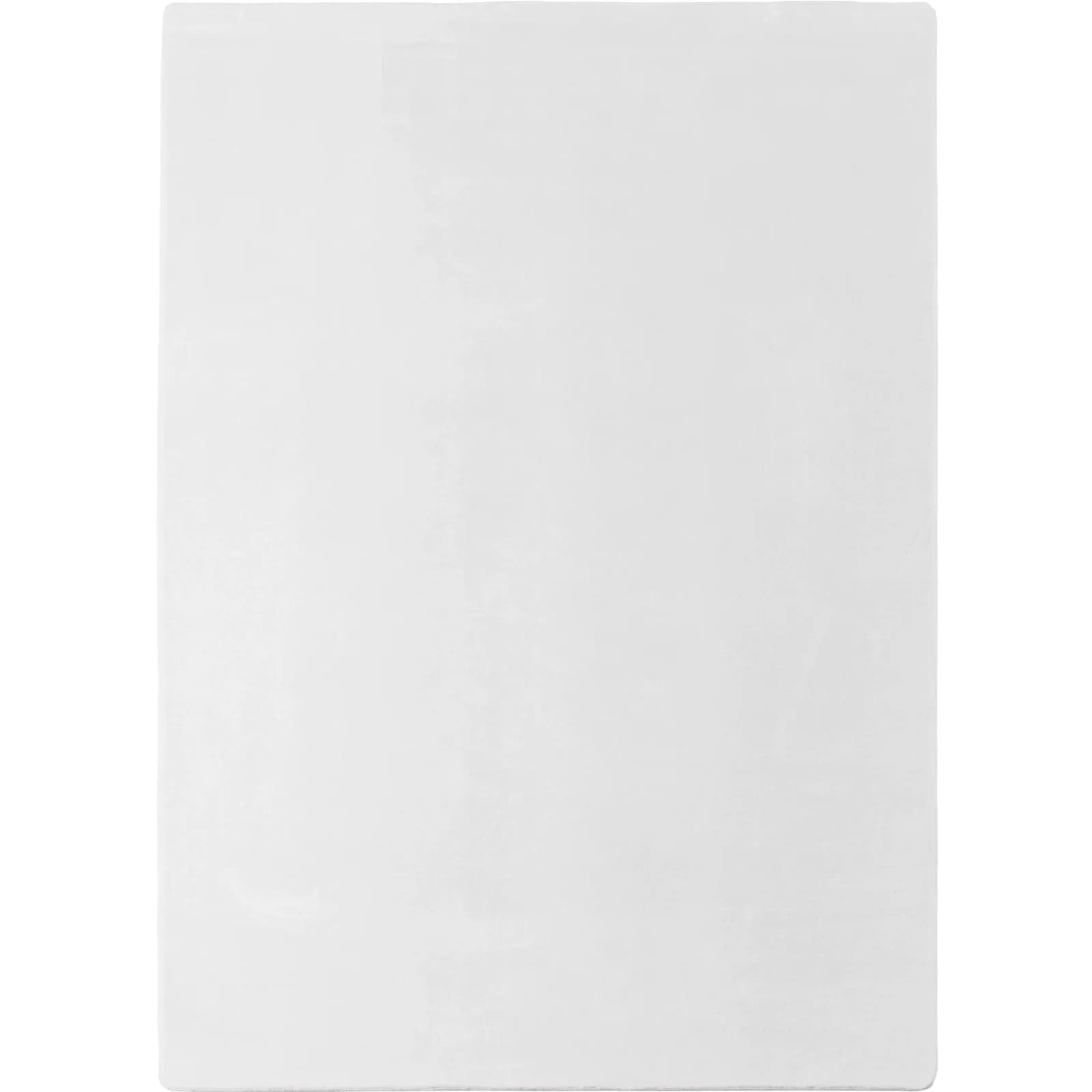 KADIMA DESIGN KURZFLORTEPPICH ISAR Waschbar Weiß Polyester Ø 200 cm