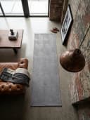 KADIMA DESIGN Teppichläufer DALAR Grau Geometrisch Polypropylen Bild 5