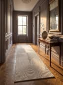 KADIMA DESIGN Teppich CETINA Beige Kurzflor 3D-Relief Bild 1