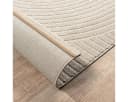 KADIMA DESIGN Teppich CETINA Beige Kurzflor 3D-Relief Bild 5