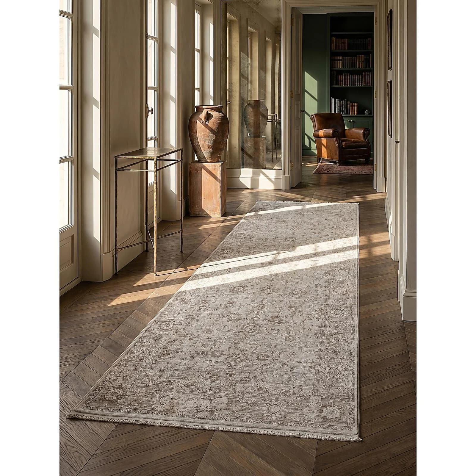 Kadima Design Läufer Kurzflor Beige 80x150 cm