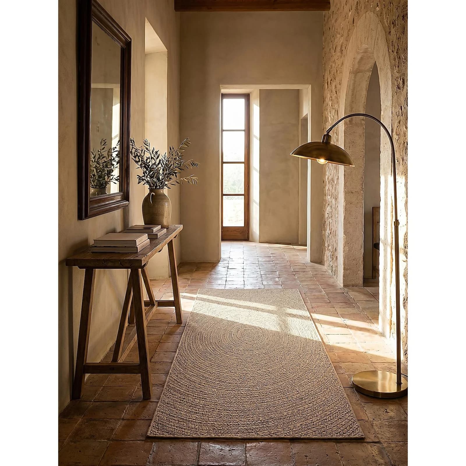 Kadima Design CORDEV Läufer Pflegeleicht Natur 60x90 cm