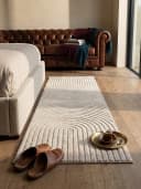 KADIMA DESIGN Teppichläufer MUOTA Beige Geometrisch Bild 2