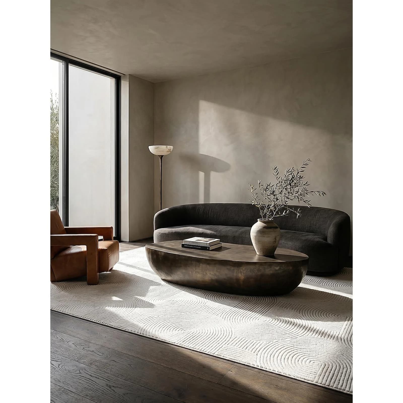 KADIMA DESIGN Teppich Antirutsch Weiß DALAR