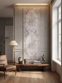 KADIMA DESIGN VERNANTE Läufer Beige-Grau Orientalisch Floral Bild 4