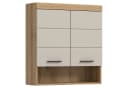 furnling Hängeschrank Scott 2 Türen Grau Braun Modern Bild 2