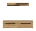 furnling Lowboard Cano TV Schrank 170 cm Beige/Grau Bild 3