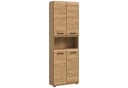 furnling Stauraumschrank Ivy Hochschrank 4 Türen Artisan Oak Bild 2