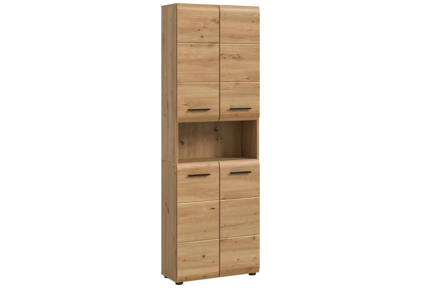 furnling Stauraumschrank Ivy Hochschrank 4 Türen Artisan Oak - Bild 2