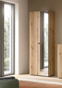 furnling Garderobenschrank Stalon Braun Spiegeltür Bild 1