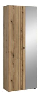 furnling Garderobenschrank Stalon Braun Spiegeltür Bild 2