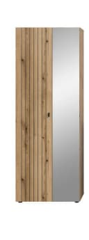 furnling Garderobenschrank Stalon Braun Spiegeltür Bild 3