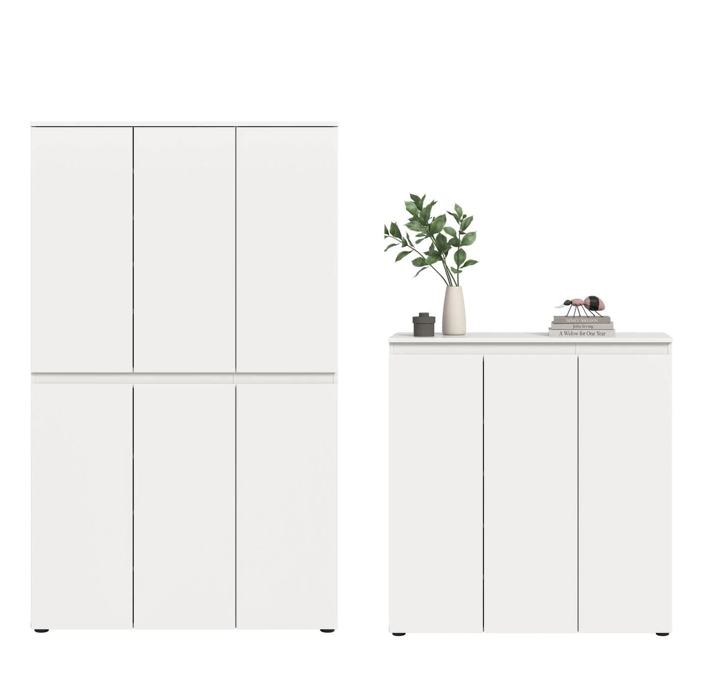 furnling Mehrzweckschrank-Set Sarca Weiß 28 Fächer - Bild 3