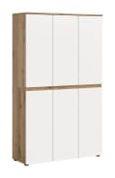 furnling Mehrzweckschrank Sarca 1 mit Kleiderstange und 6 Türen Bild 2