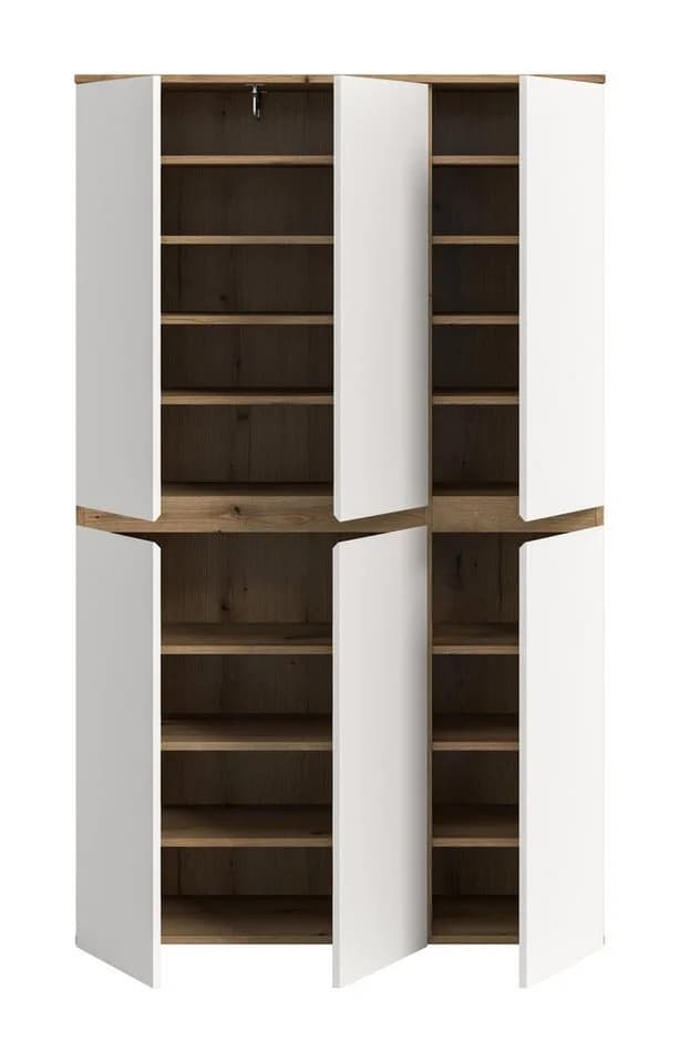furnling Mehrzweckschrank Sarca 1 mit Kleiderstange und 6 Türen - Bild 4