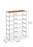 furnling Schuhregal Littleo Weiß Modern Bild 3