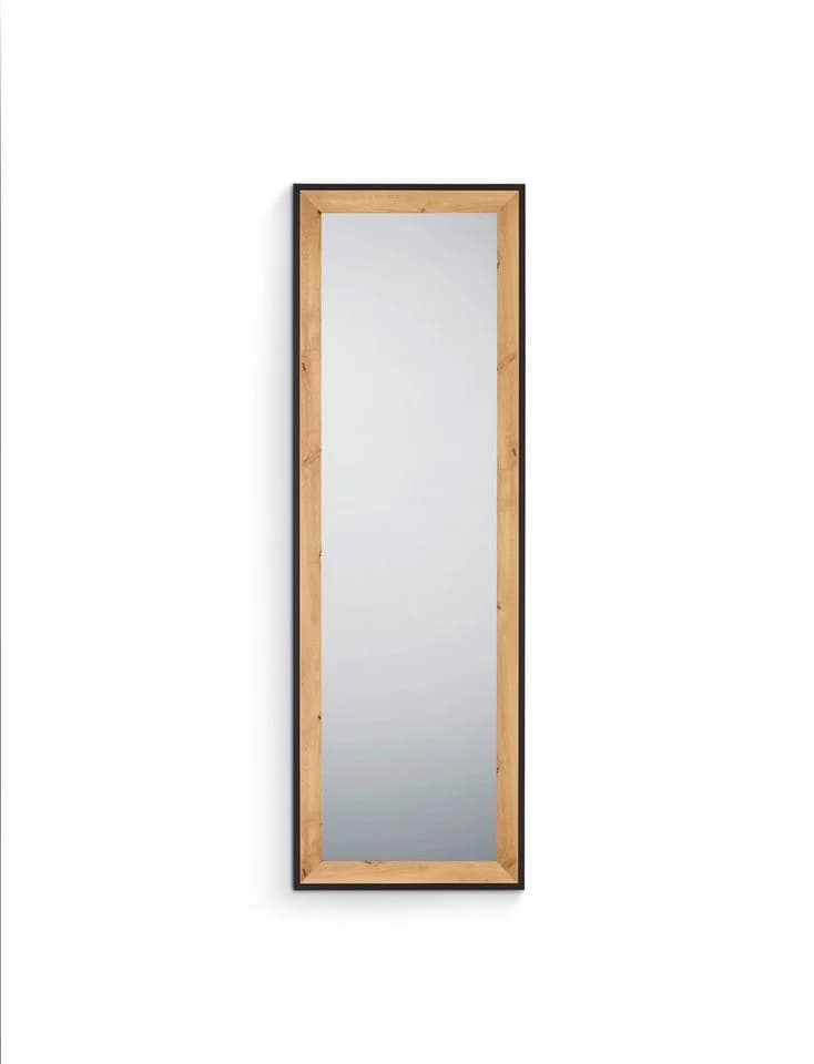 furnling Spiegel Braga Schwarz Artisan-Holzoptik Modern - Bild 3